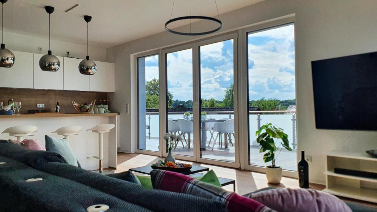 Penthouse Mit Whirlpool Im Herzen Von Niedersachsen Burgwedel  Exterior foto